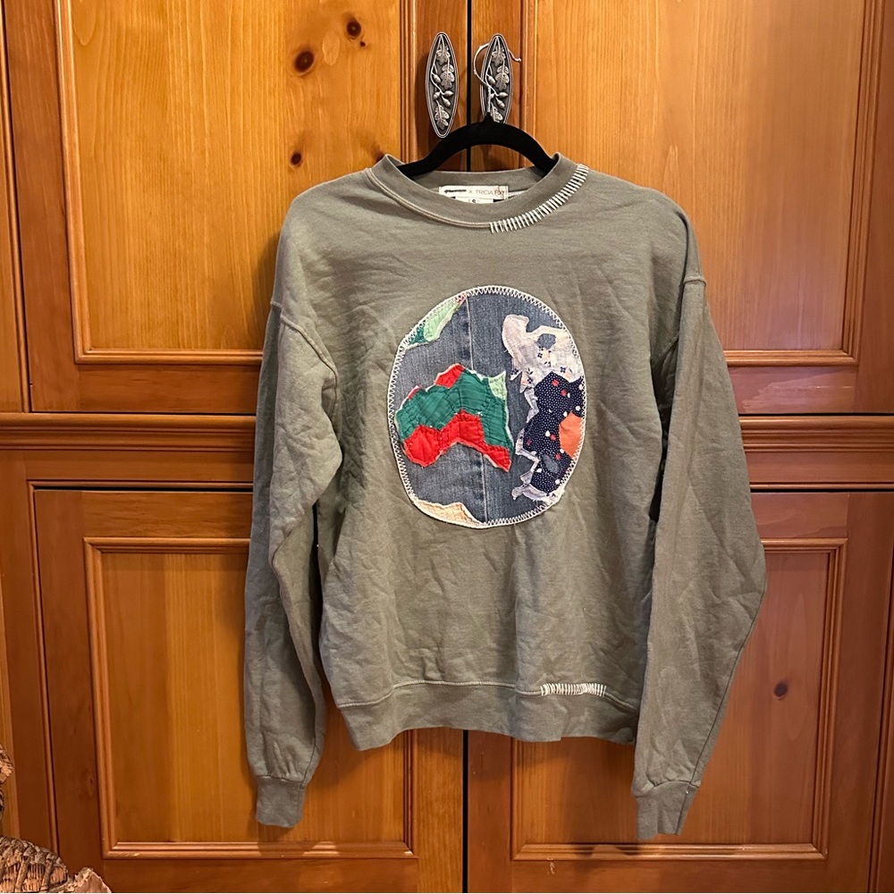 FREE PEOPLE x TRICIA FIX Earth Day Sweatshirt